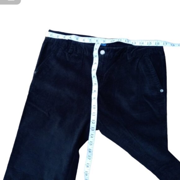 IZOD navy corduroy pants sz 10 Short 10P - Picture 11 of 12